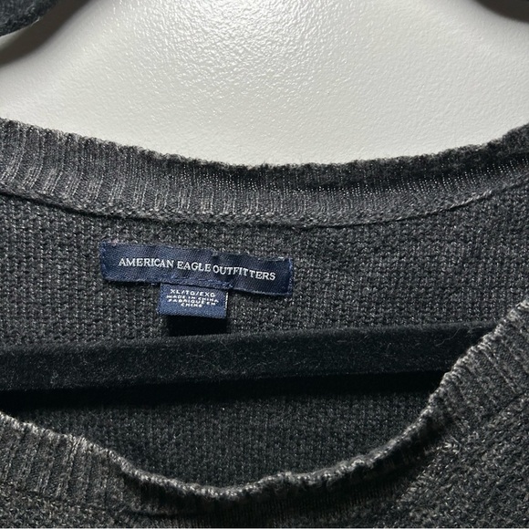 American Eagle Washed Gray Sweater Size XL - Picture 2 of 5